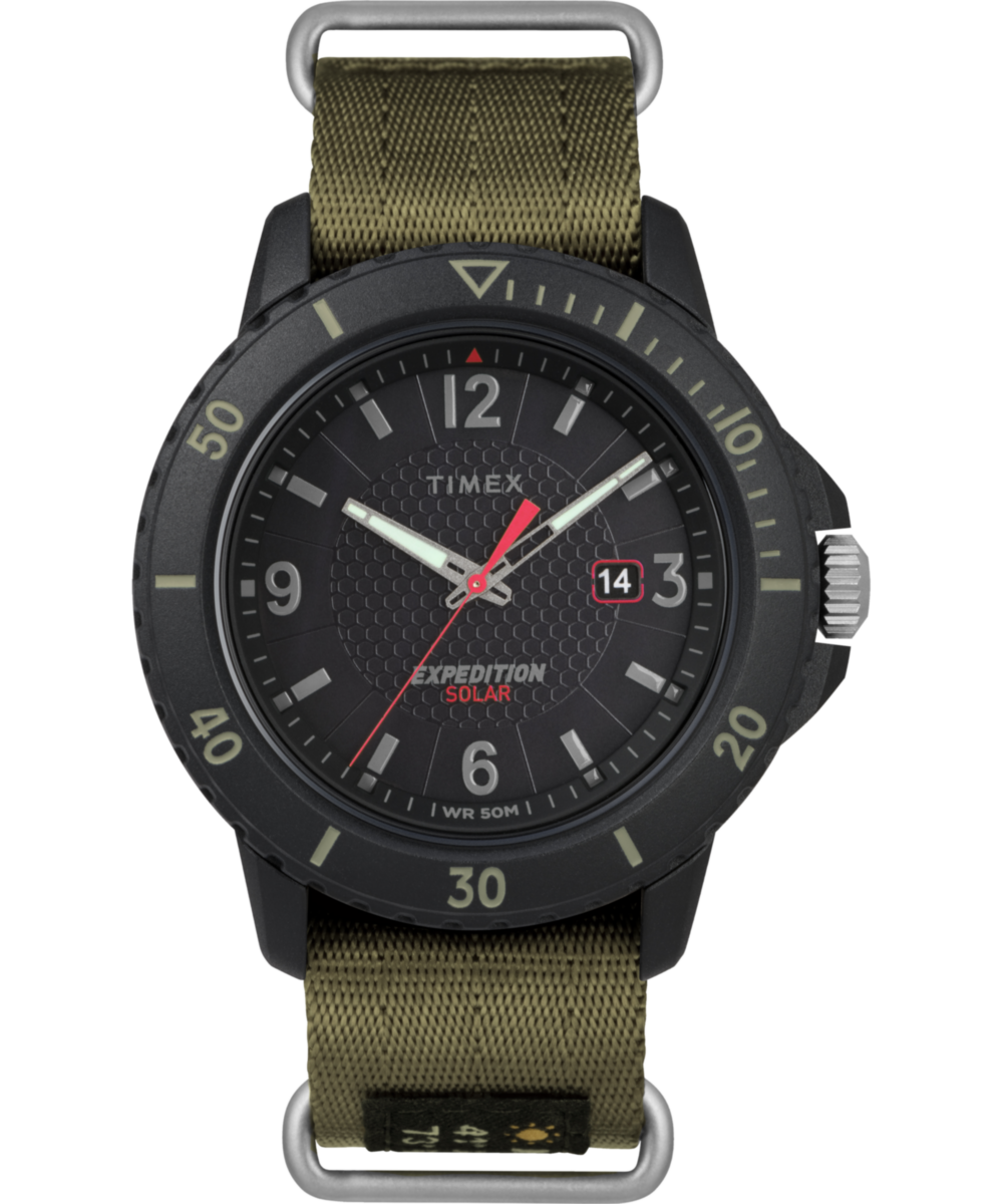 Expedition Gallatin Solar 44mm Fabric Strap Watch