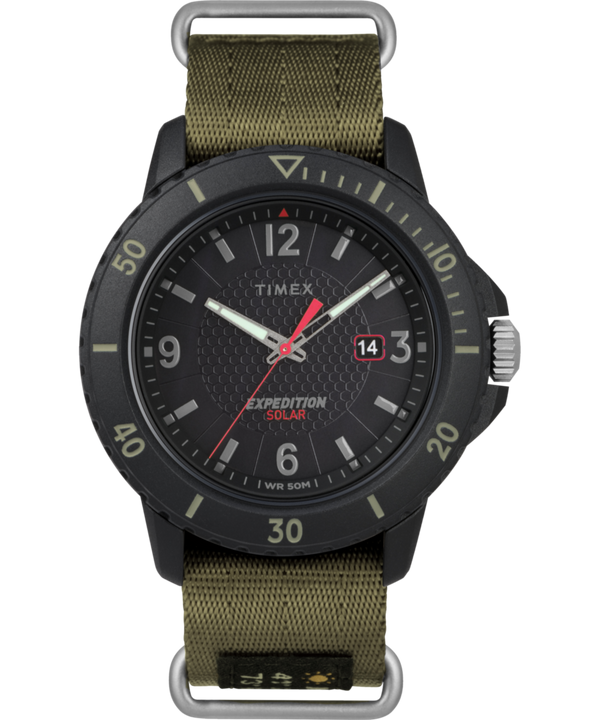 Expedition Gallatin Solar 44mm Fabric Strap Watch