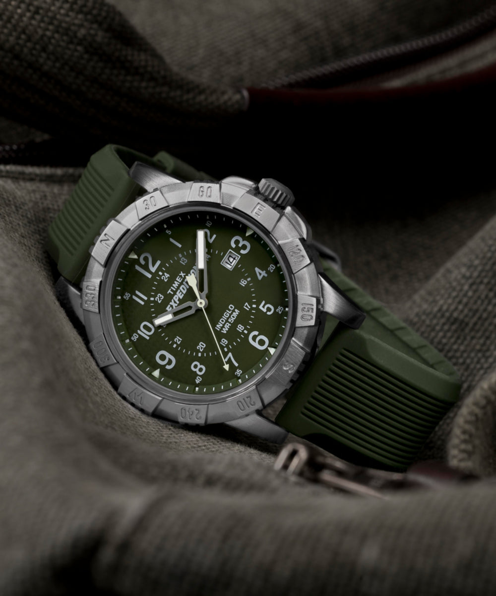 Expedition Ridge 43mm Silicone Strap Watch, photo 6