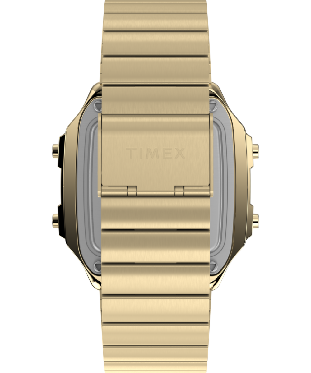 World Time Digital 40mm Stainless Steel Bracelet Watch, photo 3