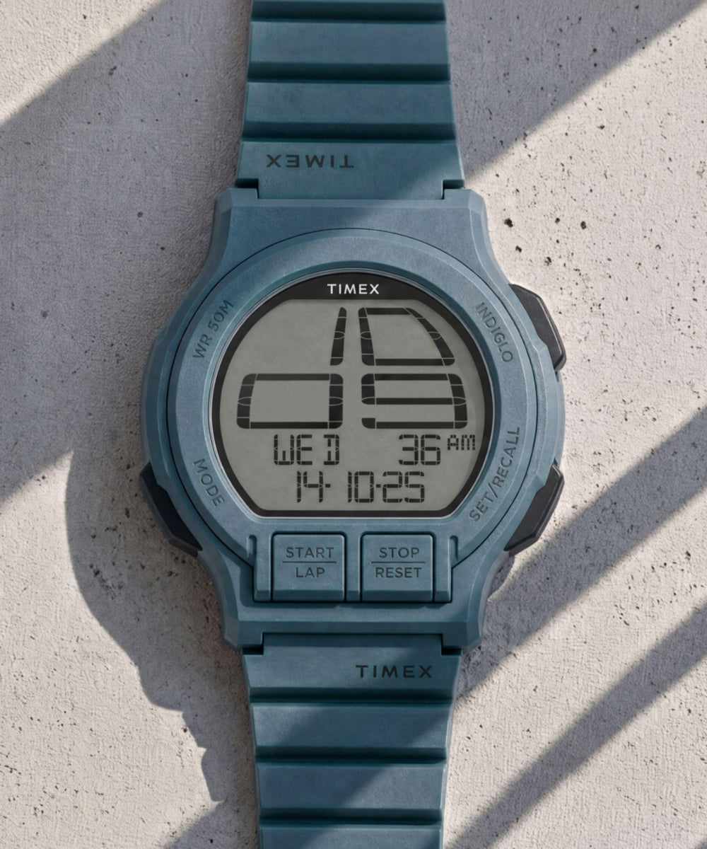Retroware Digital 46mm Resin Strap Watch, photo 7