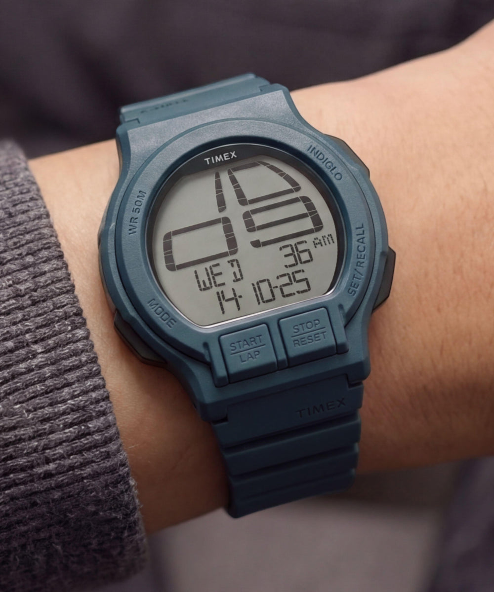 Retroware Digital 46mm Resin Strap Watch, photo 2