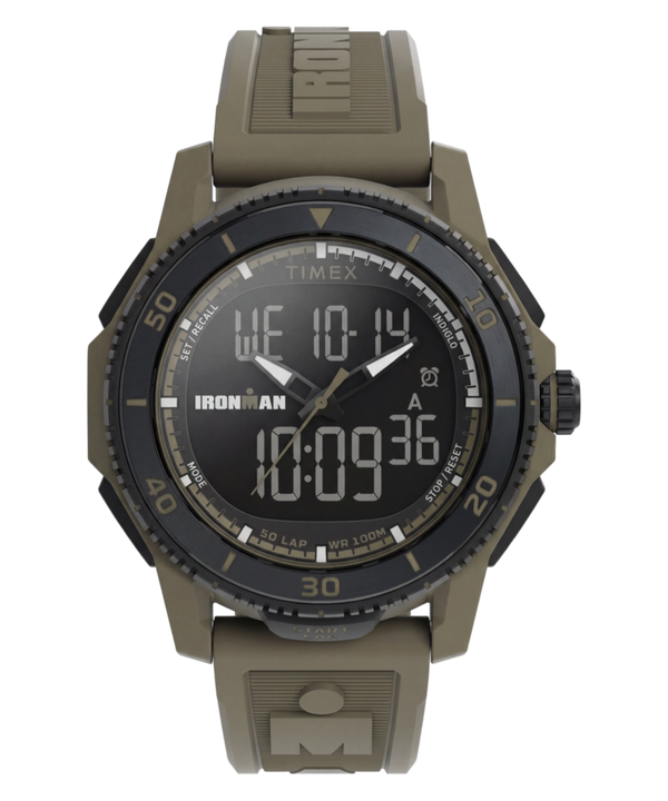 TIMEX® IRONMAN® Adrenaline 46.5mm Resin Strap Watch