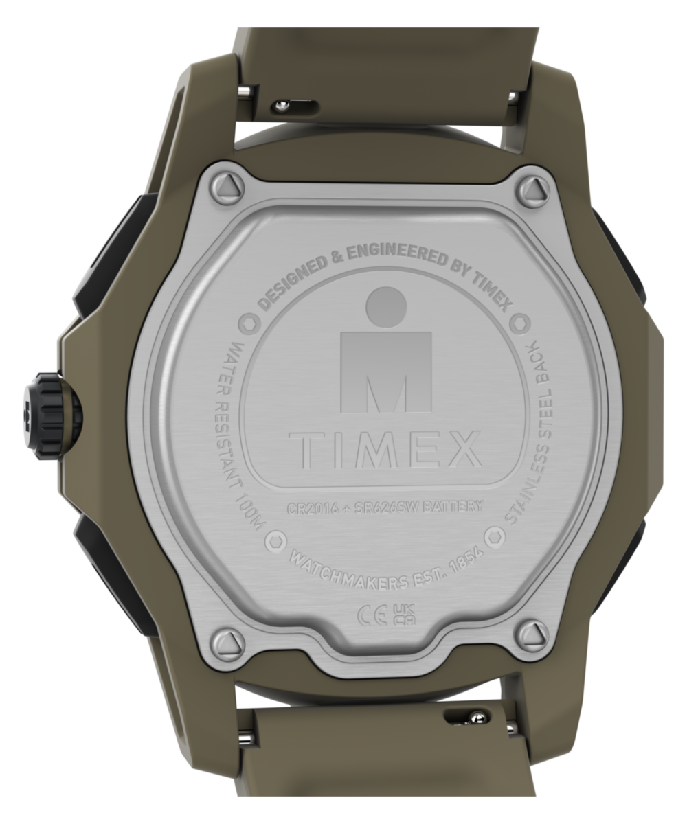 TIMEX® IRONMAN® Adrenaline 46.5mm Resin Strap Watch, photo 5
