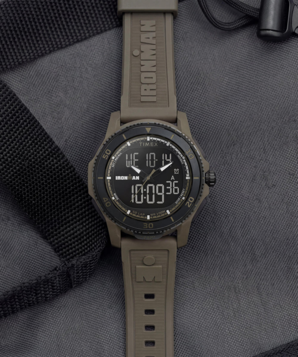 TIMEX® IRONMAN® Adrenaline 46.5mm Resin Strap Watch, photo 7