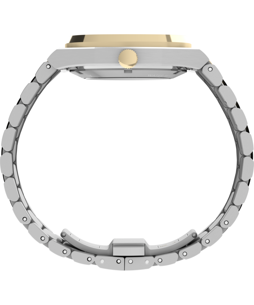 Timex® Automatic E Line 38mm Stainless Steel Bracelet Watch, photo 3