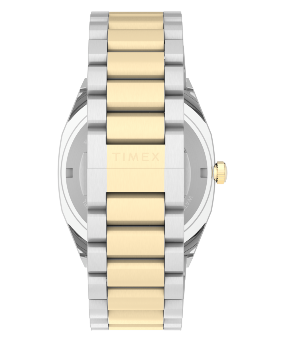 Timex® Automatic E Line 38mm Stainless Steel Bracelet Watch, photo 4
