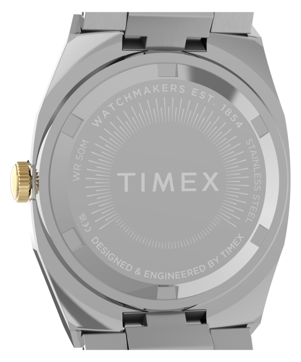 Timex® Quartz E Line 30mm Stainless Steel Bracelet Watch, photo 5