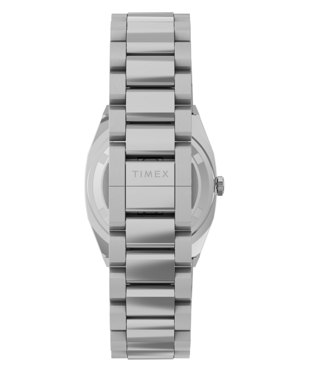 Timex® Quartz E Line 30mm Stainless Steel Bracelet Watch, photo 4