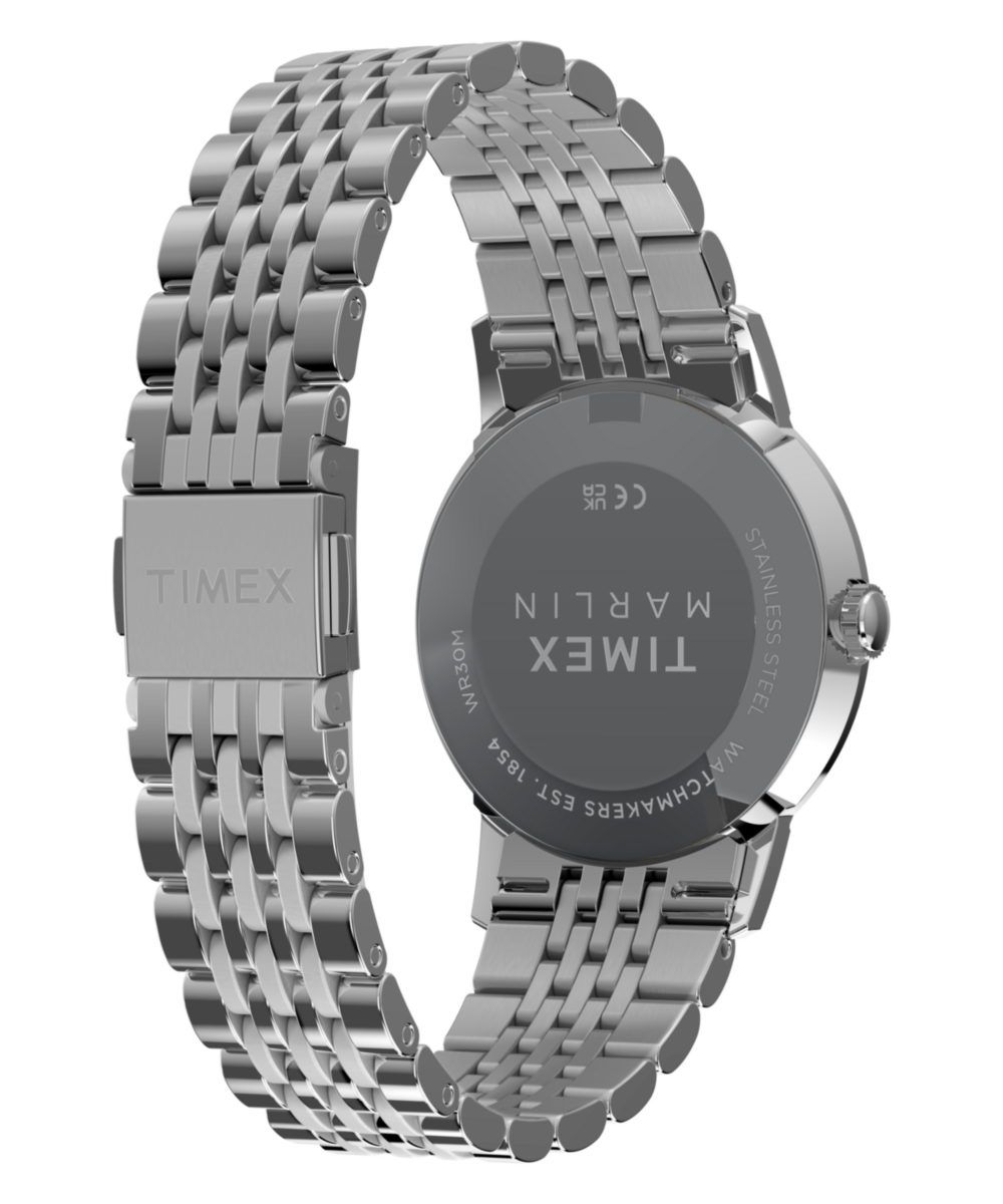 Marlin® Quartz 34mm Stainless Steel Bracelet Watch, photo 5