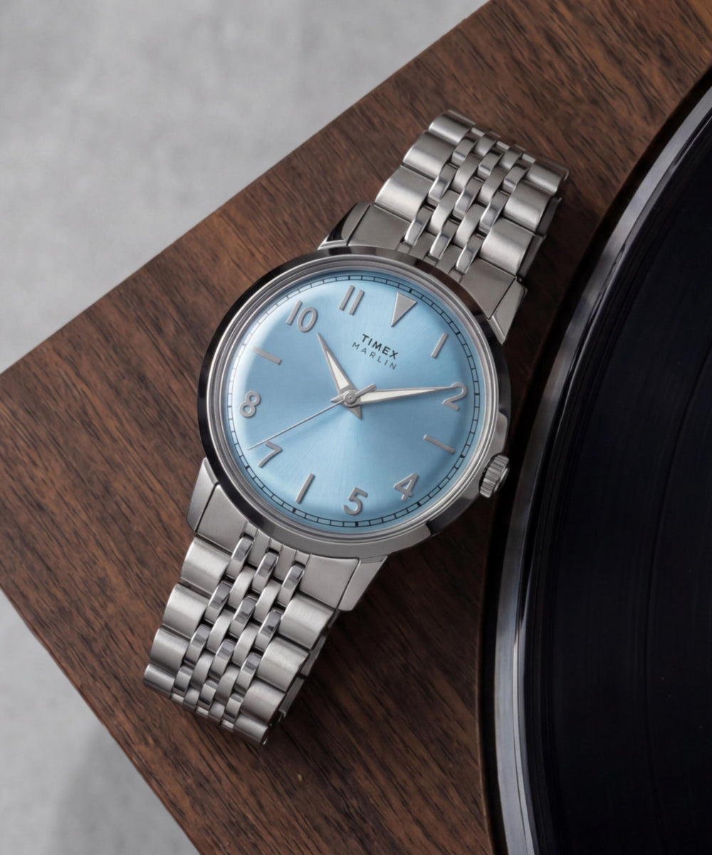 Marlin® Quartz 34mm Stainless Steel Bracelet Watch, photo 6