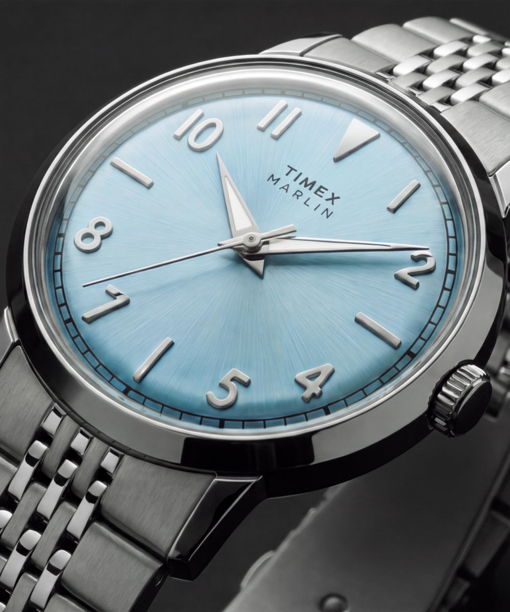 Marlin® Quartz 34mm Stainless Steel Bracelet Watch, photo 7