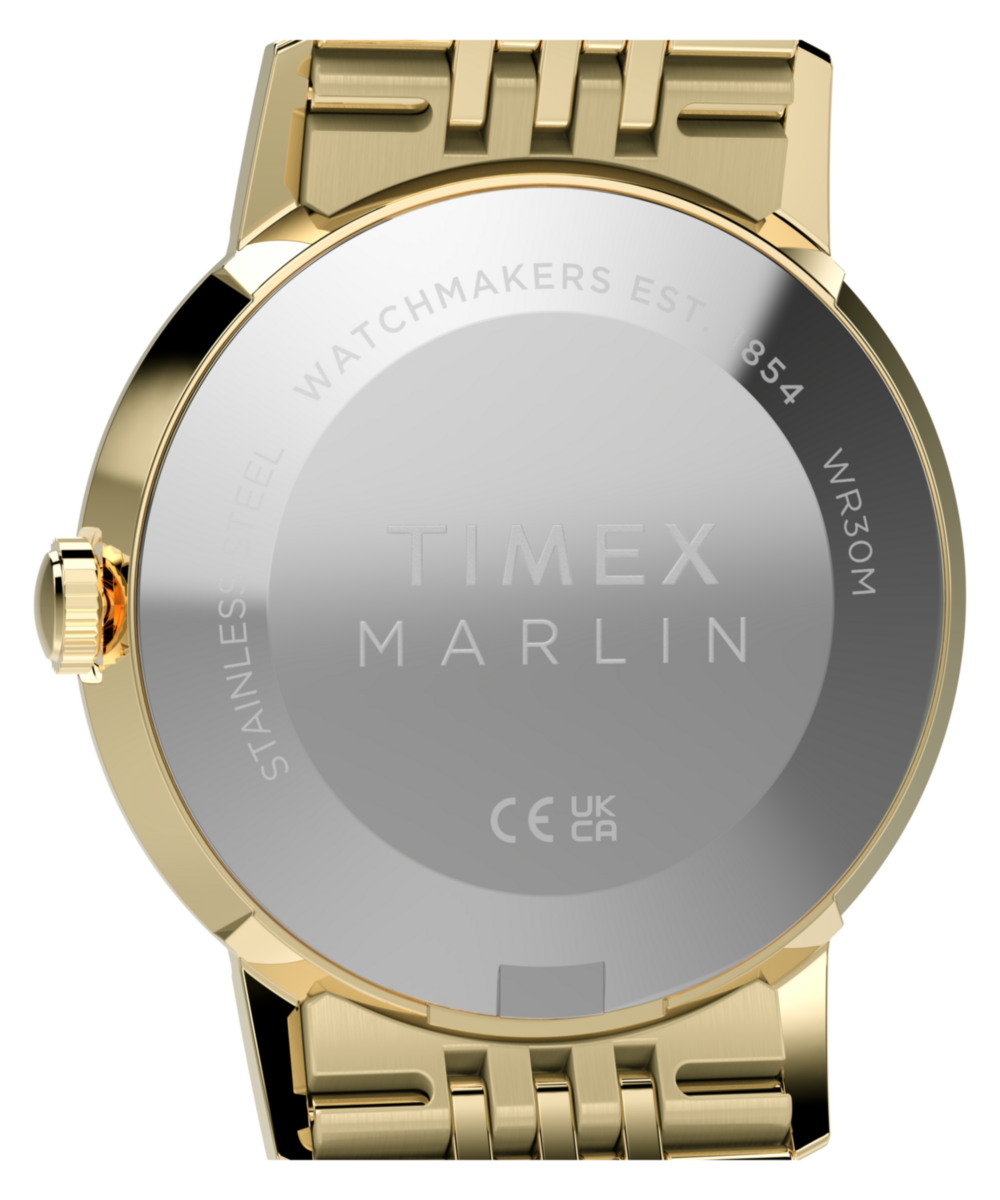 Marlin® Quartz 34mm Stainless Steel Bracelet Watch, photo 5