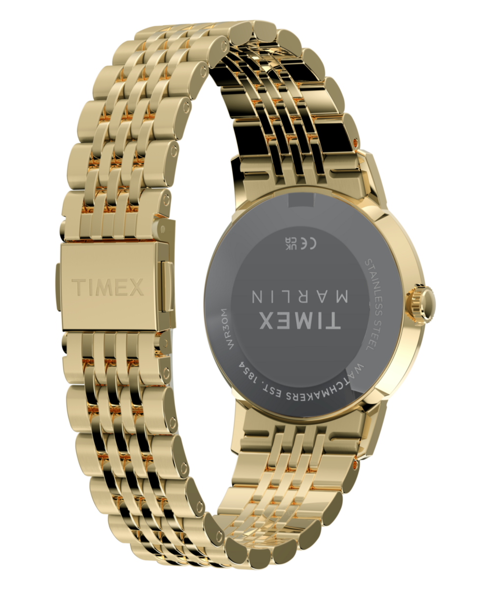 Marlin® Quartz 34mm Stainless Steel Bracelet Watch, photo 6