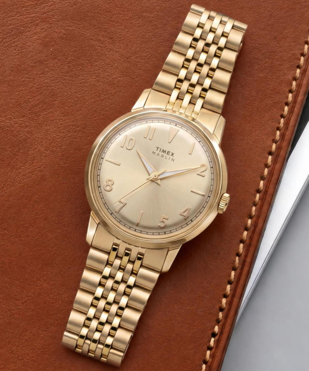 Marlin® Quartz 34mm Stainless Steel Bracelet Watch, photo 7