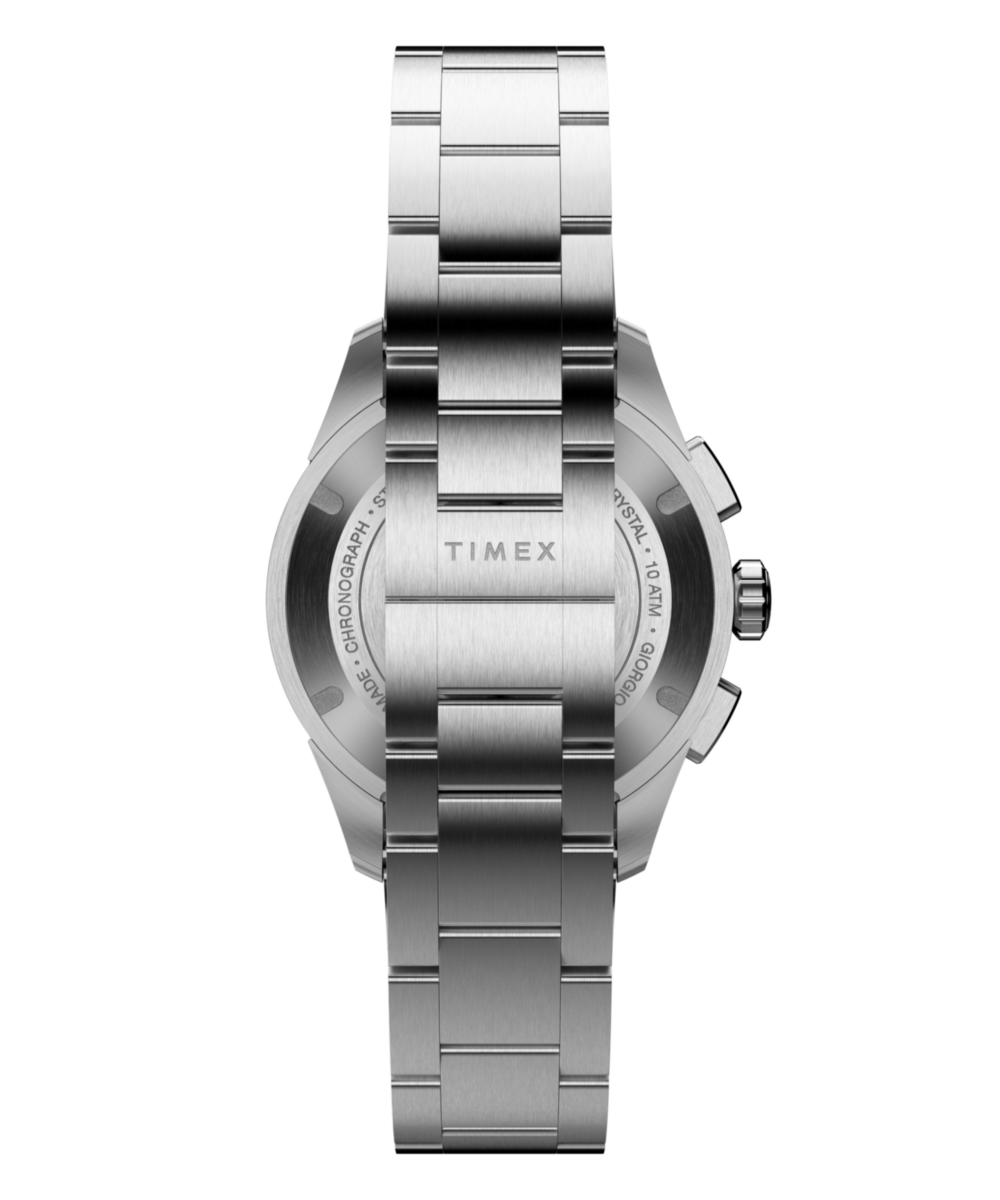 Timex Atelier Chronograph Quartz M1q 40mm Swiss Made Stainless Steel Bracelet, photo 3