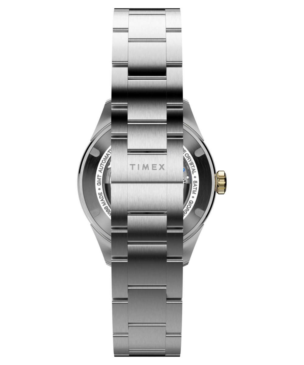 Timex Atelier GMT Première M1a 38mm Swiss Made Automatic Stainless Steel Bracelet, photo 3
