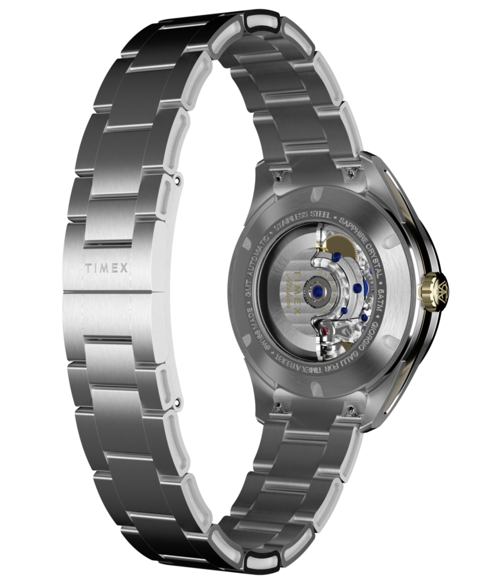 Timex Atelier GMT Première M1a 38mm Swiss Made Automatic Stainless Steel Bracelet, photo 4