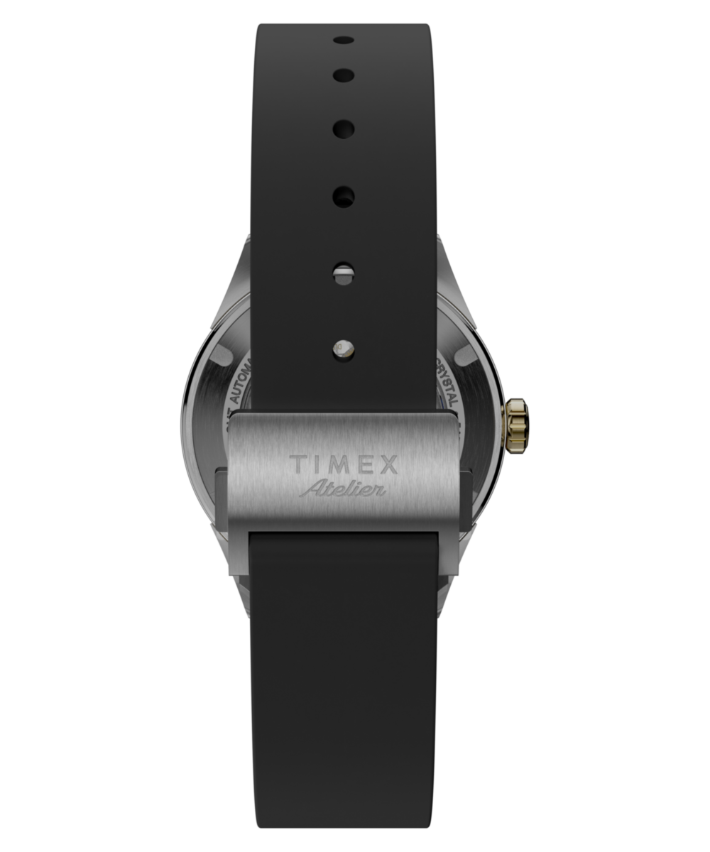 Timex Atelier GMT Première M1a 38mm Swiss Made Automatic NBR Synthetic Rubber Strap, photo 3