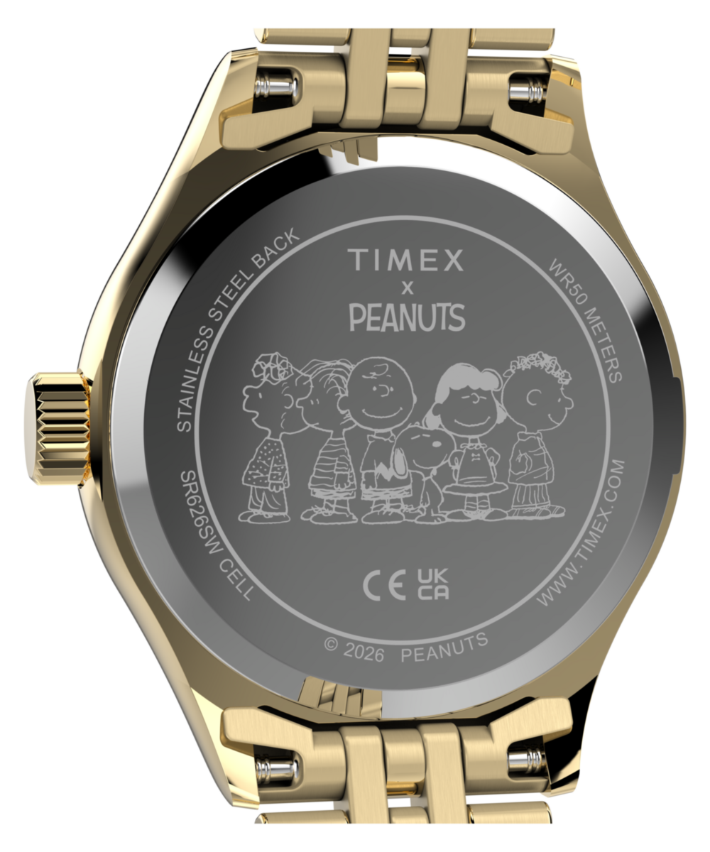 Peanuts x Timex Legacy Mini Heart Hug 25mm Stainless Steel Bracelet Watch, photo 5