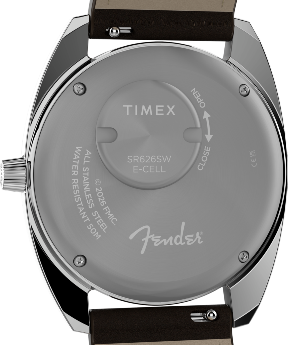 Fender x Timex 37mm Leather Strap Watch, photo 5