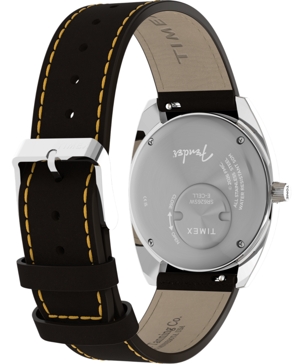 Fender x Timex 37mm Leather Strap Watch, photo 6