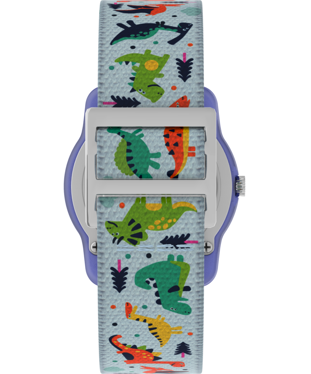 TIMEX TIME MACHINES® 29mm Dinosaur Elastic Fabric Kids Watch, photo 3