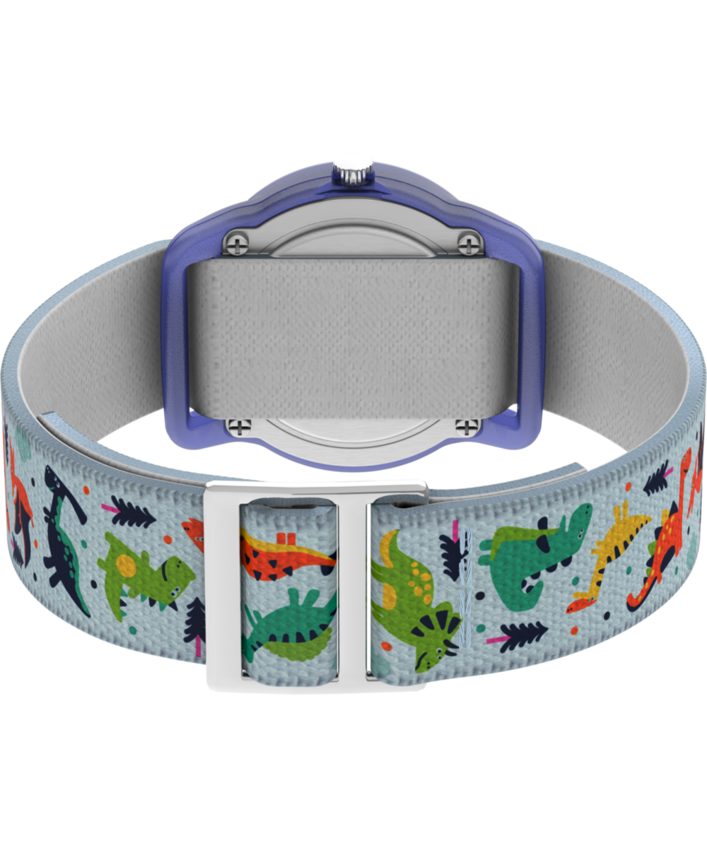 TIMEX TIME MACHINES® 29mm Dinosaur Elastic Fabric Kids Watch, photo 5