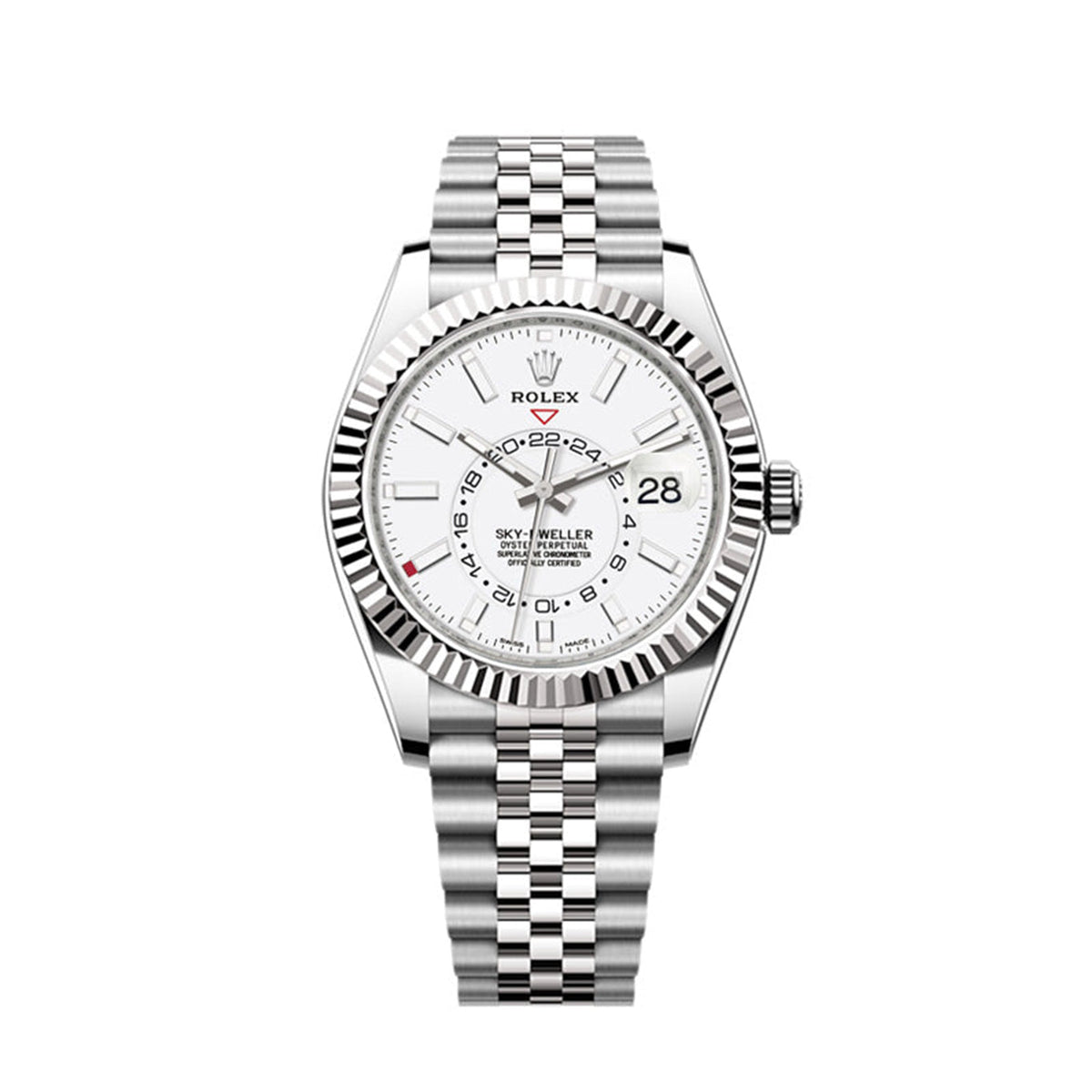 Sky-Dweller 42mm, Oystersteel and 18k White Gold
