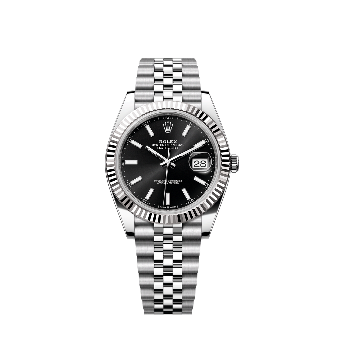 Datejust 41 Oystersteel and white gold