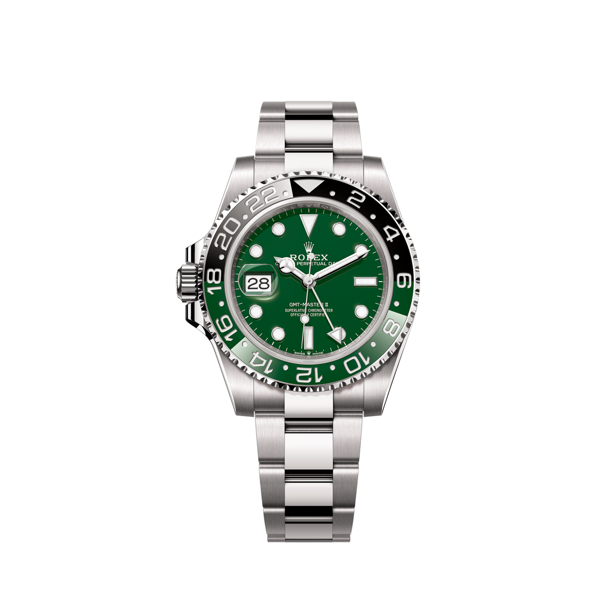 Unworn 2025, GMT-Master II, 18k White Gold, 40mm