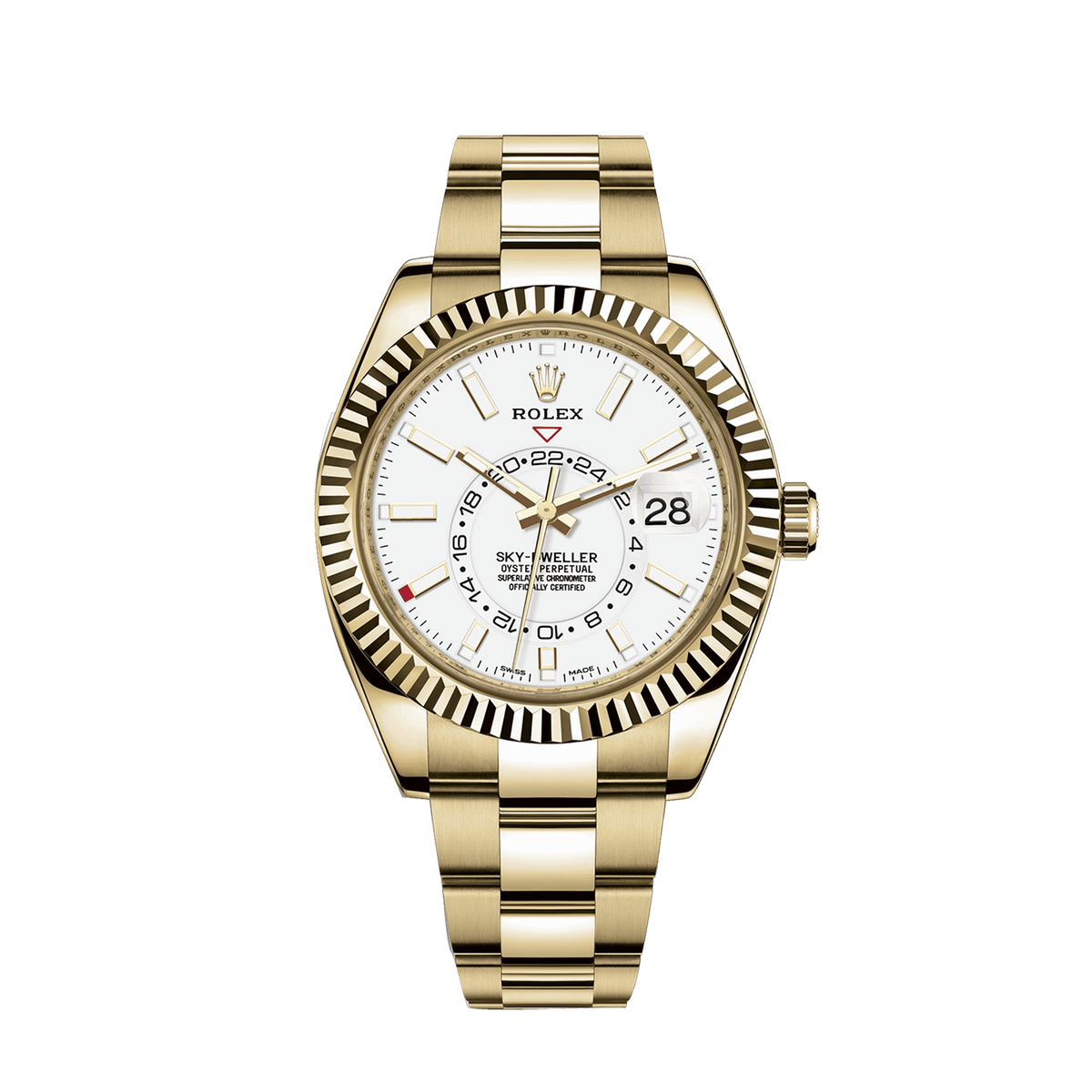 Sky-Dweller 42mm, 18k Yellow Gold
