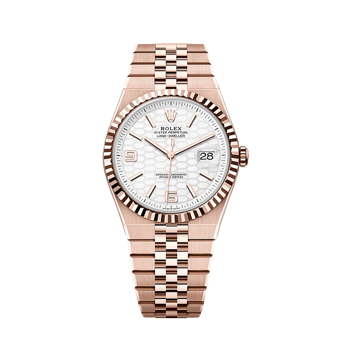Land-Dweller 40mm Oyster Everose Gold M127335-0001