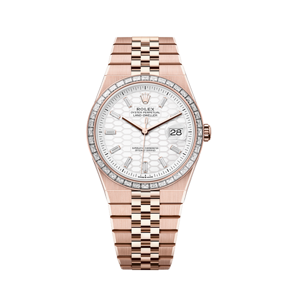 Land-Dweller 40mm Oyster Everose Gold & Diamonds