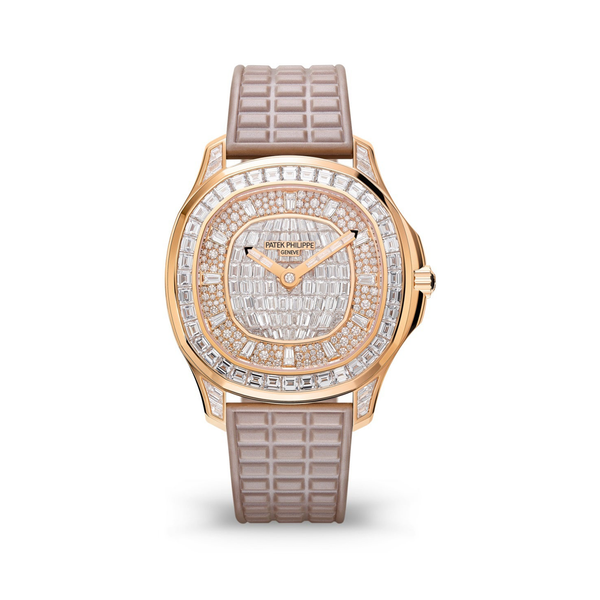 Aquanaut Luce Haute Joaillerie, 18k Rose Gold with 313 diamonds ~7,9ct, 38,8mm
