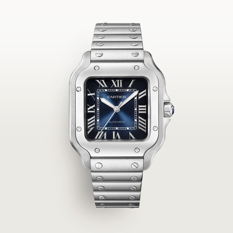 Unworn Santos, Stainless Steel, 35.1mm