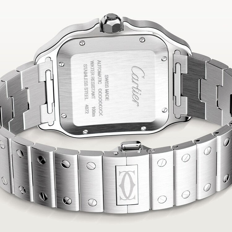 Unworn Santos, Stainless Steel, 39.8mm, photo 3