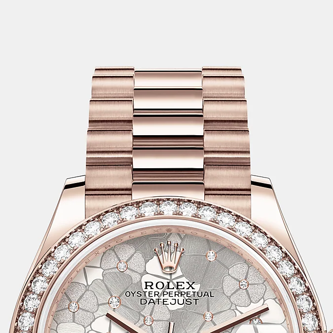 Datejust 31mm, 18k Everose Gold and Diamonds, photo 7