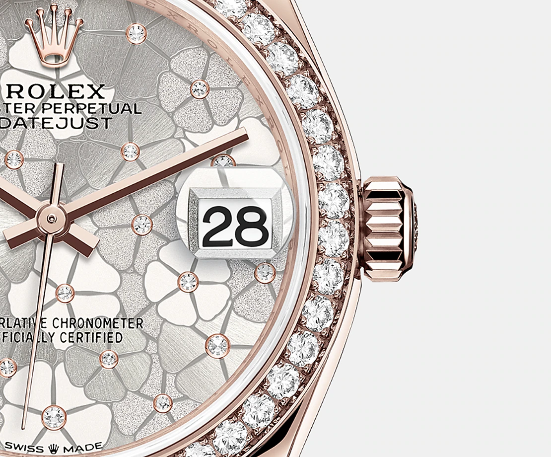 Datejust 31mm, 18k Everose Gold and Diamonds, photo 5