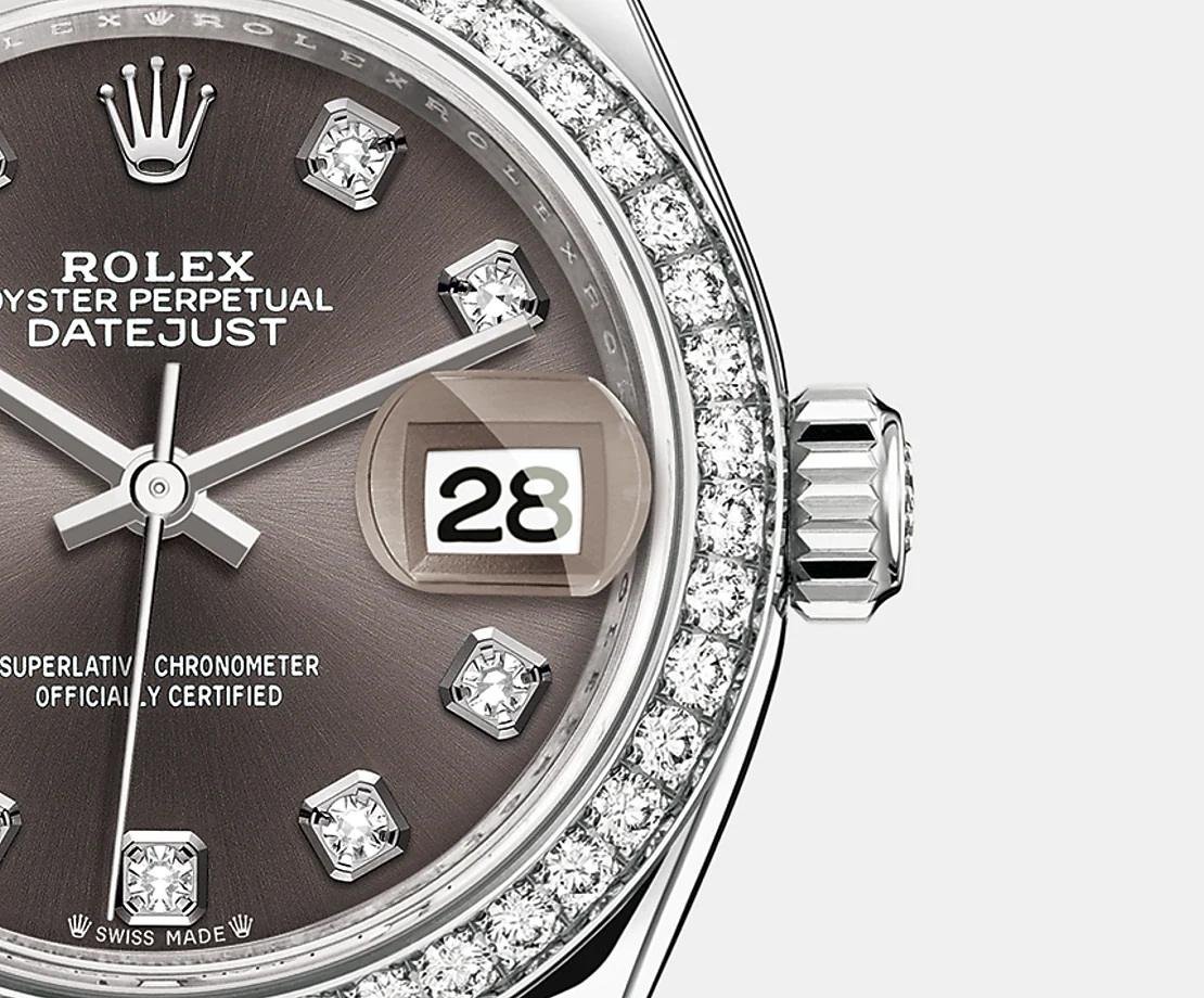 Lady-Datejust 28, Oystersteel and 18k White Gold, photo 4