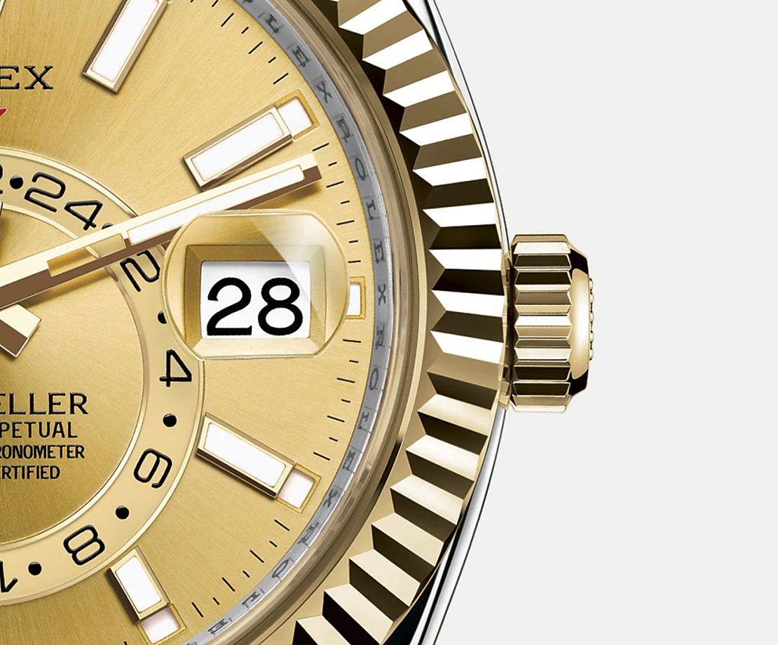 Sky-Dweller 42mm, Oystersteel and 18k Yellow Gold, photo 4