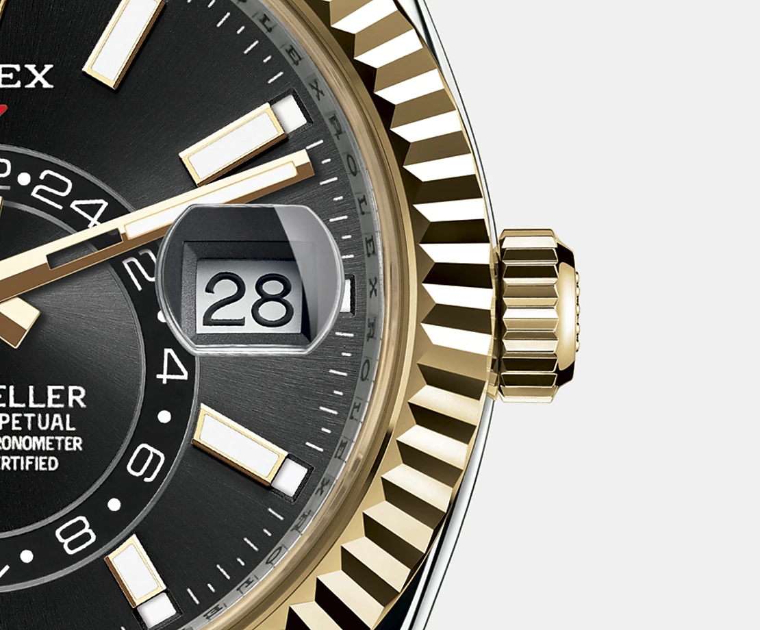 Sky-Dweller 42mm, Oystersteel and 18k Yellow Gold, photo 4