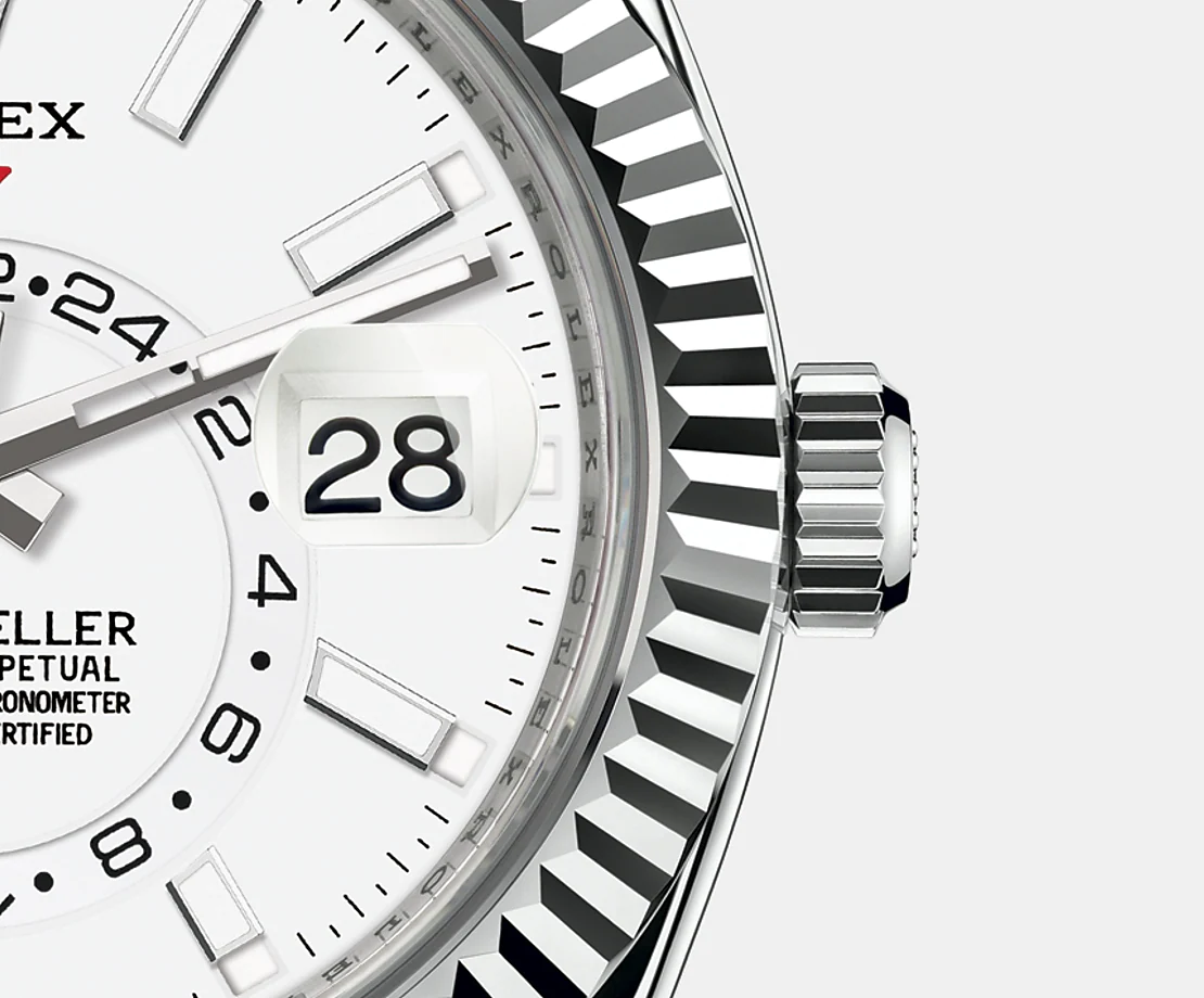 Sky-Dweller 42mm, Oystersteel and 18k White Gold, photo 4