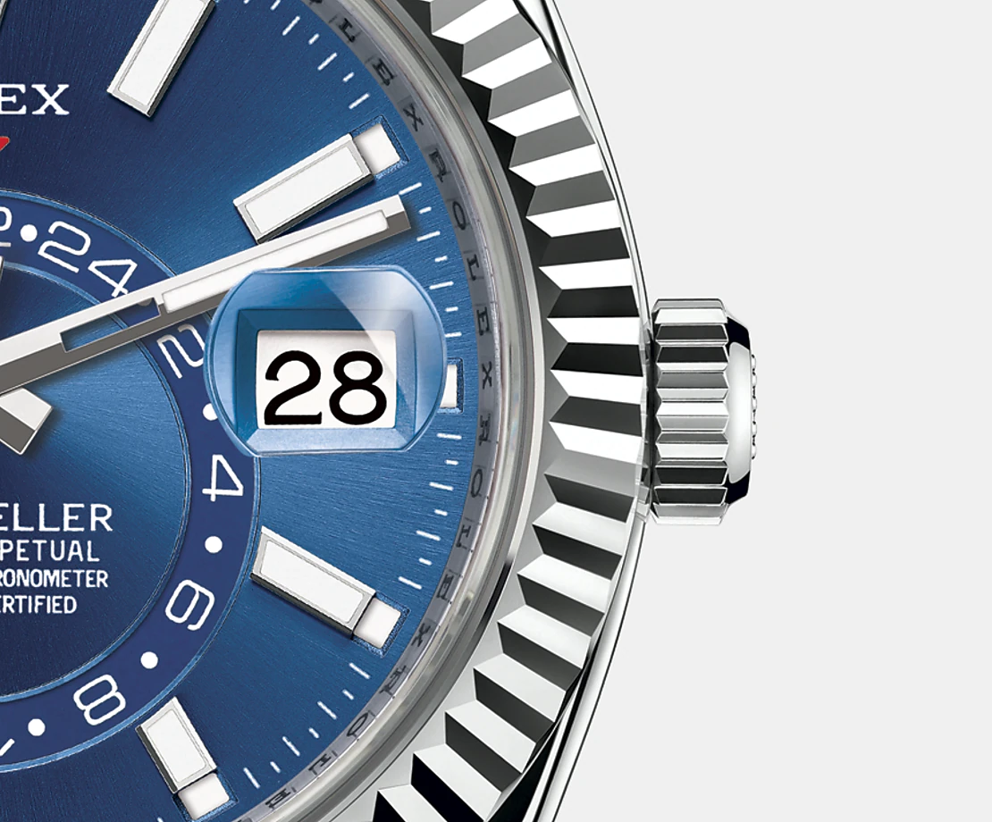 Sky-Dweller 42mm, Oystersteel and 18k White Gold, photo 4