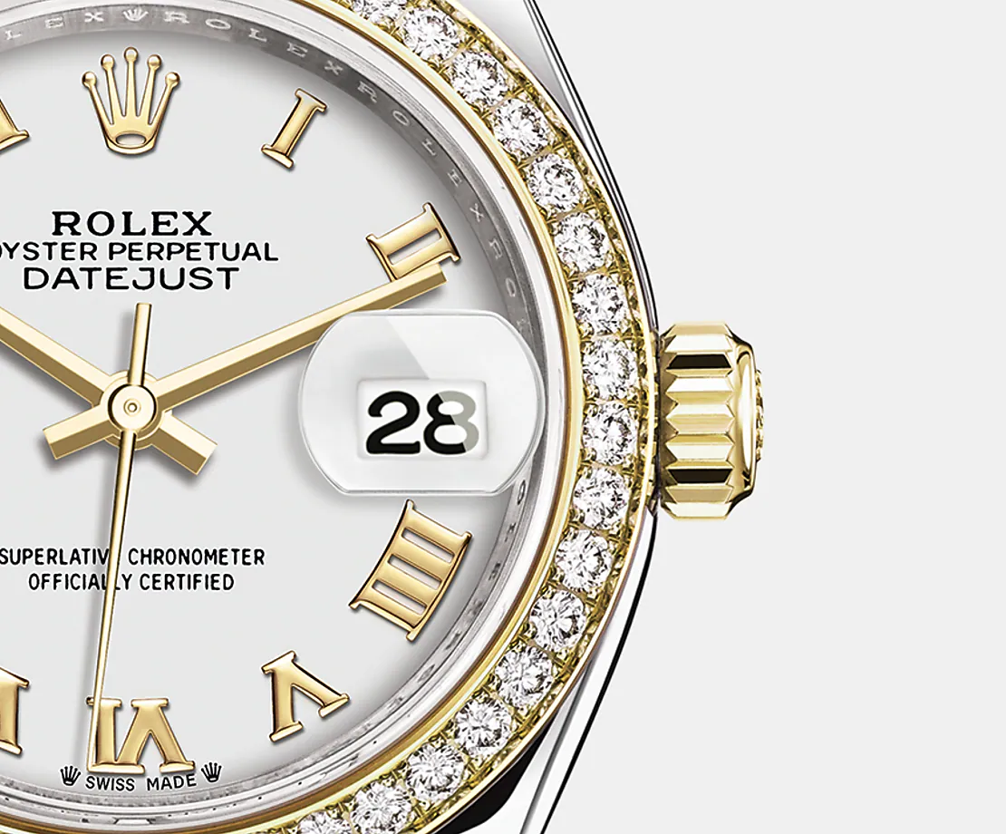 Lady-Datejust 28, Oystersteel and 18k Yellow Gold, photo 4