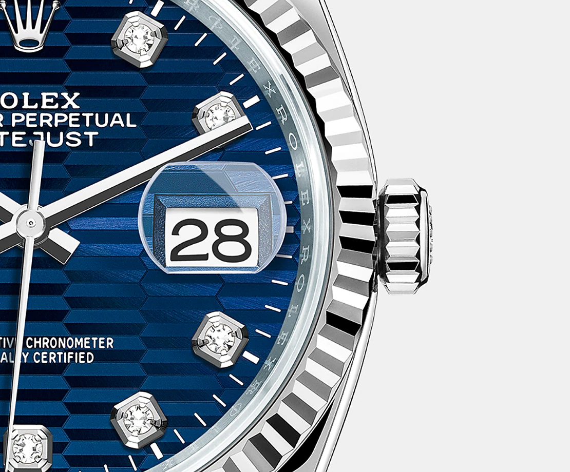 Datejust 36mm, Oystersteel and 18k White Gold, photo 4