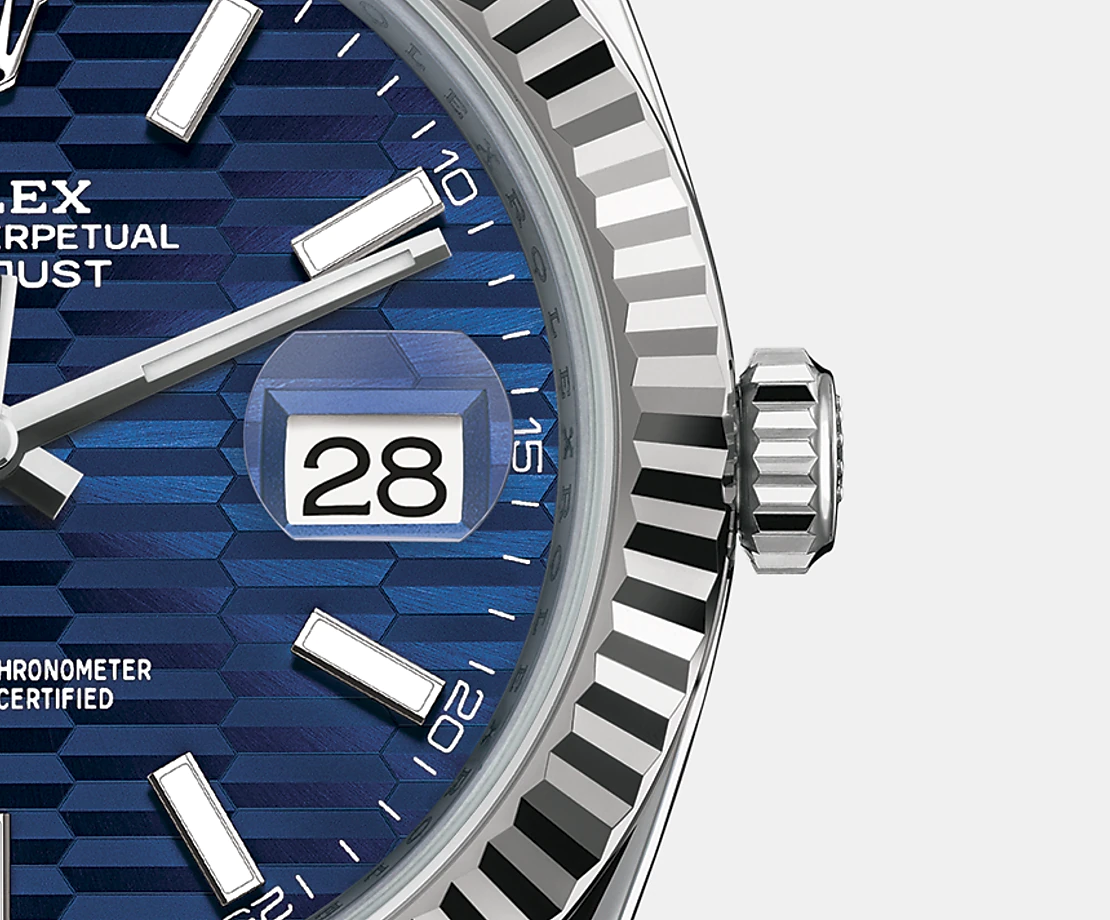 Datejust 41mm, Oystersteel and 18k White Gold, photo 4