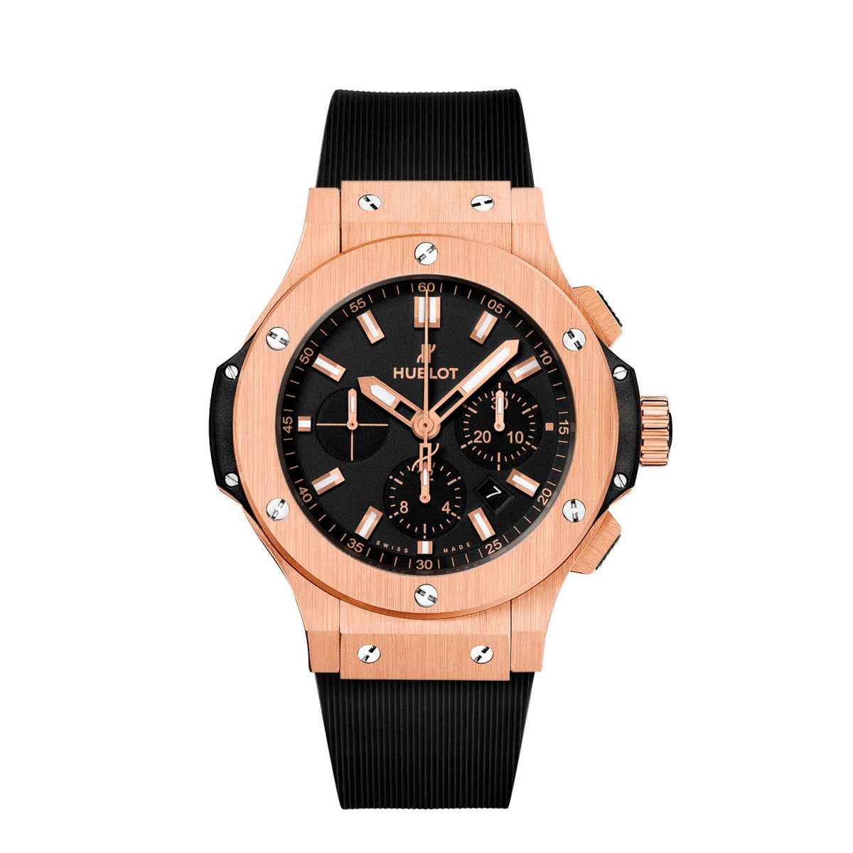 Big Bang, Gold Chronograph, 18k Rose Gold, 44 mm