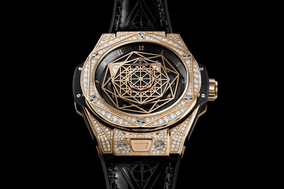 Big Bang SANG BLEU KING GOLD PAVÉ, photo 2