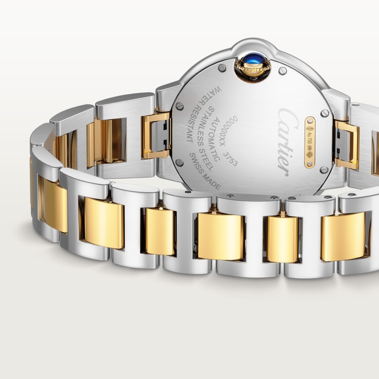 Unworn Ballon Bleu, Stainless Steel and 18k Yellow Gold, 36mm, Ladies, photo 3